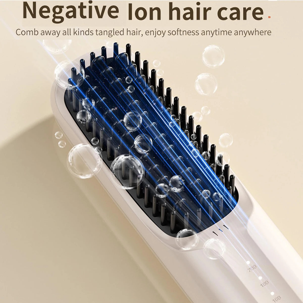 Cordless Straightener Straight Hair Brush Women's Thermal Ion - Shoptastic