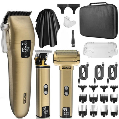 Full Body Waterproof Hair Clipper Professional Hair Trimmer Nose Hair - Shoptastic