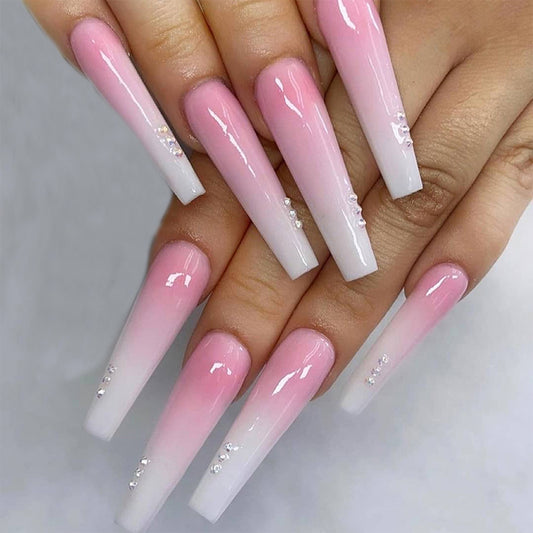 Elegant ombre manicure