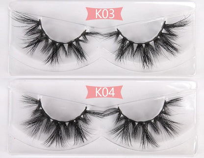 100 Pairs 3D Mink Lashes Wholesale Bulk 3D Mink Eyelashes Thick Long - Shoptastic