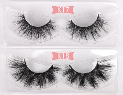 100 Pairs 3D Mink Lashes Wholesale Bulk 3D Mink Eyelashes Thick Long - Shoptastic